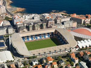 Abanca-Riazor Stadium in Galicia